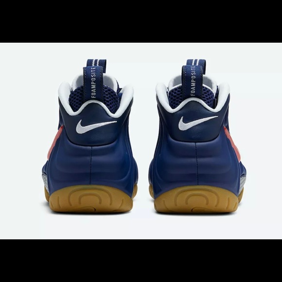 Nike Air Foamposite Pro USA Blue Void Red CJ0325 - Picture 6 of 9